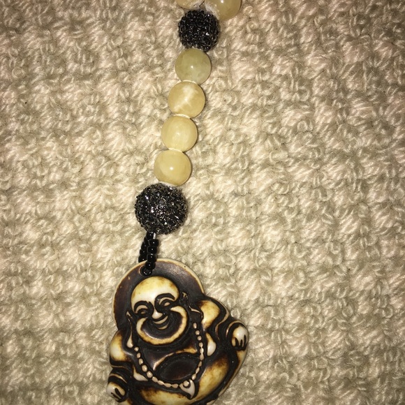 Beaded Buddha necklace - Picture 2 of 7